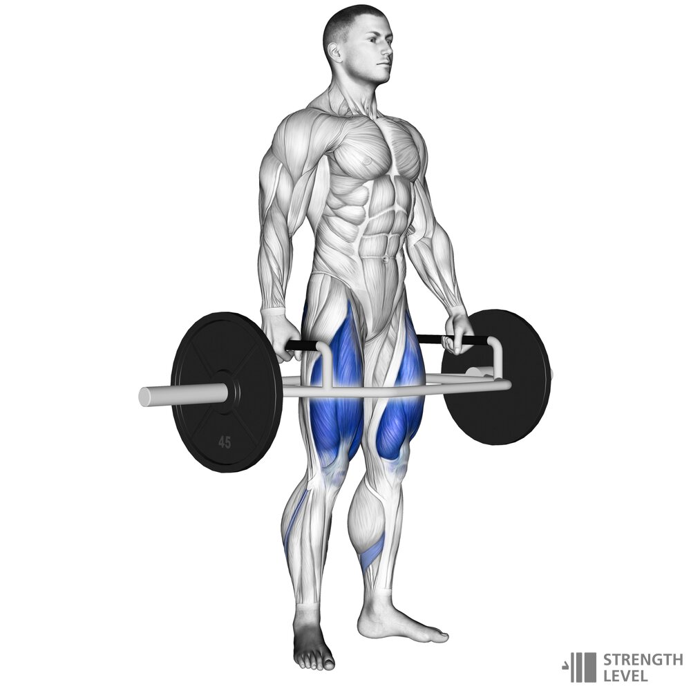 Hex Bar Deadlift How To Strength Level